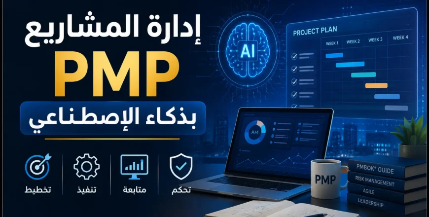 إدارة المشاريع Pmp بذكاء الأصطناعي
