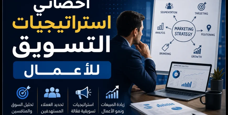 اخصائي استرتيجيات التسويق للاعمال