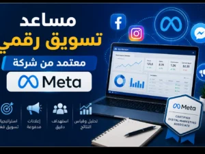 مساعد تسويق رقمي معتمد من ميتا